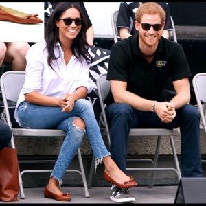 Sarah Flint Natalie Saddle Vachetta s 39 BOW Flats